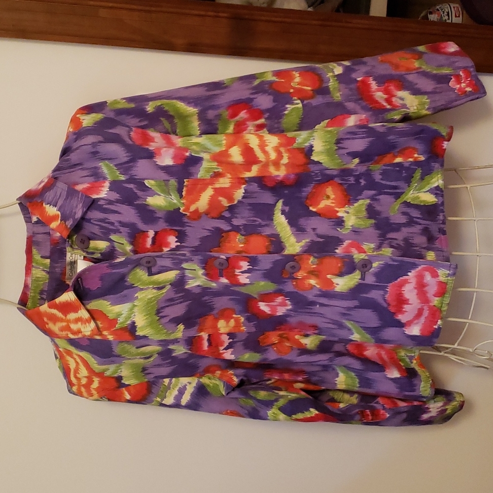 Coldwater Creek Cotton Jacket.  PL